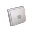 Boitier émetteur mural gris BUBENDORFF 230003