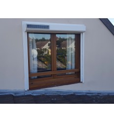 Volet roulant solaire MONO ID+ Alu DP368 en façade