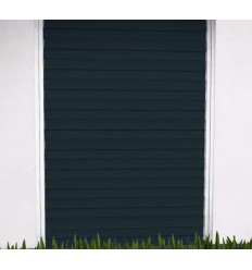 Tablier lame orientable fermé Gris Anthracite 7016