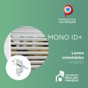 Volet roulant lame orientable_MONO ID+_Hybrid