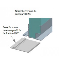 Sous-face PVC 185 pour TITAN B,C,D,E