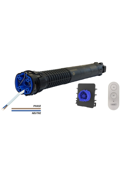 Moteur radio R 3B avec adaptateur CI2 - 25 Nm D_221205