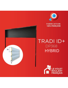 Volet roulant TRADI ID+ DP368 HYBRID (Largeur jusqu'à 3000mm)
