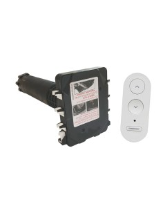 Moteur radio CI2 avec émetteur 3 boutons - 10 Nm