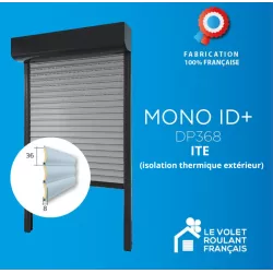 Volet roulant MONO ID+ ITE (isolation thermique par l'extérieur)