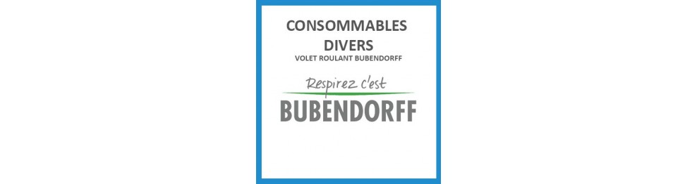 Consommables divers